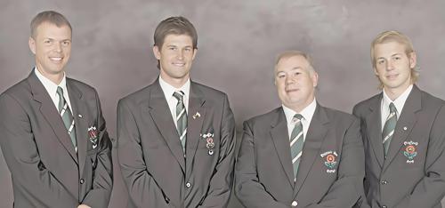 Gary Wolstenholme, Matthew Richardson, Cecil Bloice, James Heath